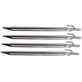Coghlans 9812 4 Pack 12" Steel Tent Stakes