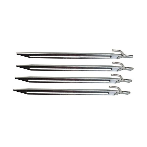 Coghlans 9812 4 Pack 12" Steel Tent Stakes