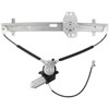 WEDOAUTO 748-512 Rear Left Driver Side Power Window Regulator and