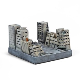 MMOS X JXK Catzilla Statue for Home Decor, Meowzilla Statue Durable Polyresin