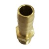 Legines Brass Hose Barb Fitting, 3/8" Hose ID Barb x