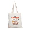 Coralgraph Inc TB1060 Keep Calm and Do Furniture Building Novelty Present Gift Printed Eco-Friendly Stylish Long Handled Tote Shoulder Bag