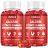 Calcium Citrate Gummies - 1200mg Calcium Gummies with Magnesium Zinc