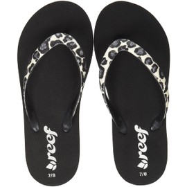 Reef Stargazer Luxe Flip Flop (Toddler/Little Kid/Big Kid),Snow Leopard,7 / 8 M US