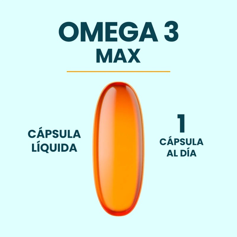 Solanum Línea Turquesa Omega 3 Max +vitaminas A,d,e- 60 Caps