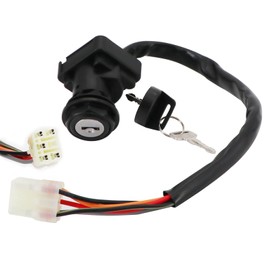 Tektall Ignition Key Switch for Suzuki King Quad LTA400F 2008-2010, Eiger 400 LFA400F 2002-2007, LT450 King Quad 450 LTA450X 2007-2010, King Quad 500 LTA500X 2009-2011, Part No. 37110-38F00