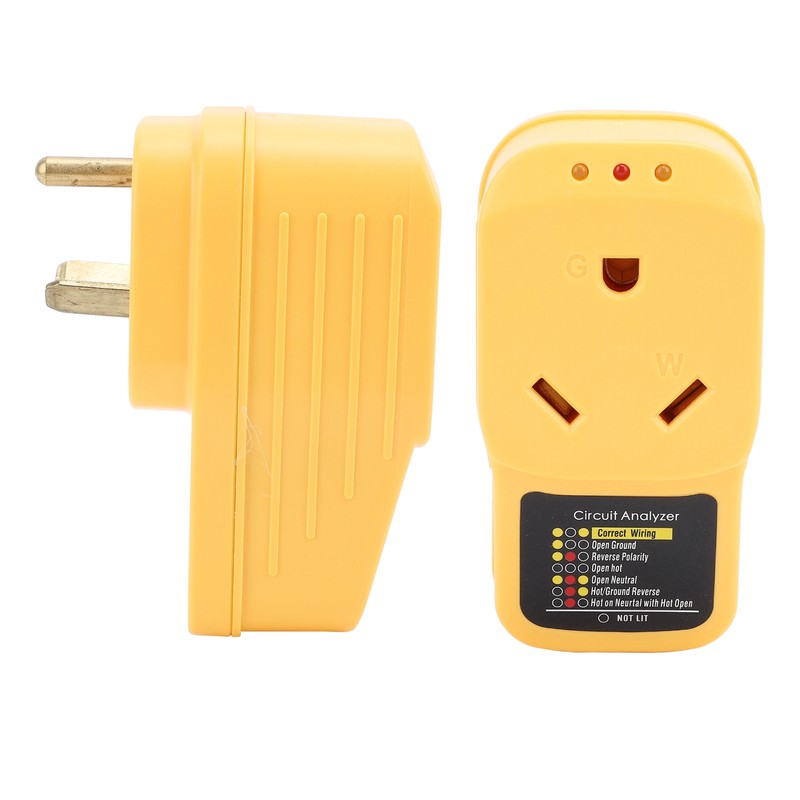 RV Surge Protector 30Amp Male to 30 Amp Female Adapter