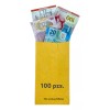 Oxford 100 Pzs Sobre Para Dinero Coin Manila 8.9 X