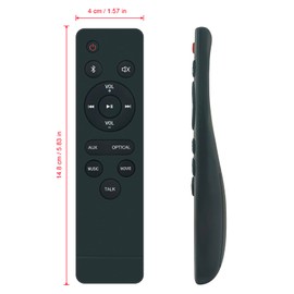 ALLIMITY 100015716 Replacement Remote Control Compatible with Onn Soundbar Surround Sound Wireless Sound Bar STV370D 100024201 100015716 100020788 100015716