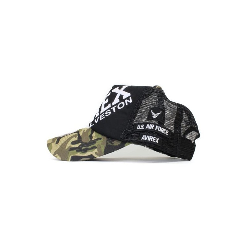 AVIREX Avilex Men's Hat, Mesh Cap, Large Sizes, XL, SPACE