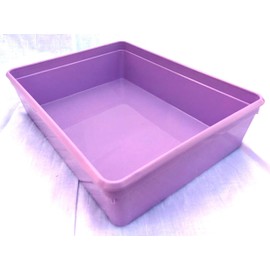 Instrument tray – 19cm x 14cm x 5.5cm. polypropylene (Purple)