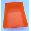 Instrument tray – 19cm x 14cm x 5.5cm. polypropylene (Orange)