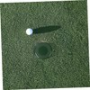 KICHOUSE 2pcs Golf Hole Cup Covers Portable Golfing Accessories Durable