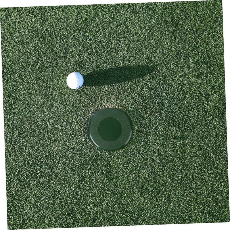 KICHOUSE 2pcs Golf Hole Cup Covers Portable Golfing Accessories Durable