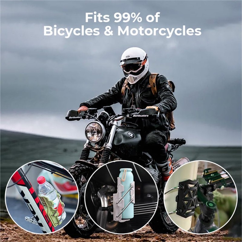 Adaptive Cycling & Motorcycle Cup Holder – Universal Bike/ATV/Boat Drink
