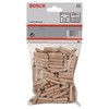 Bosch Accessories Professional geriffelte Holzdübel (150 Stück, Ø 8 mm)