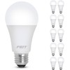 Feit Electric A19 LED Light Bulb, 60W Equivalent, Non Dimmable,