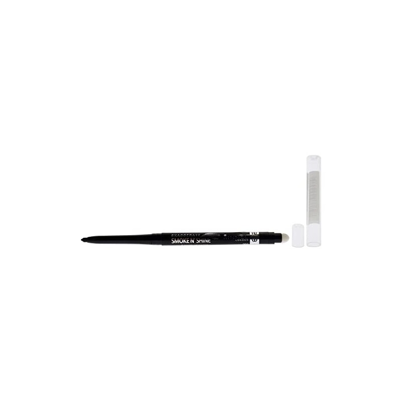 Rimmel Exaggerate Smoke N Shine Eyeliner, 001 Little Black Smokey,
