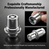 5pc M12x1.5 Wheel Lock Lug Nut Set for Toyota Lexus
