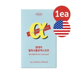 Days on 원데이알파시클로텍스트린1박스 (알파씨디 알파CD) One Day Alpha Cyclodextrin 1 Box (Alpha CD)
