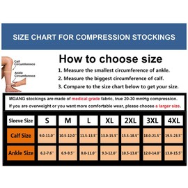 Compression Socks, 20-30 mmHg Graduated Knee-Hi Compression Stockings for Unisex, Open Toe, Opaque, Support Hose for DVT, Pregnancy, Varicose Veins, Relief Shin Splints, Edema, Beige Large