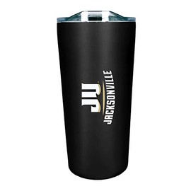The Fanatic Group Jacksonville University Double Walled Soft Touch Tumbler, Design-1 - Black
