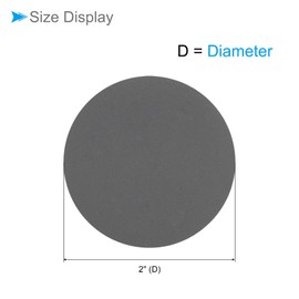 CoCud Hook & Loop Sanding Disc, 2" Dia 1500/2000/2500 Assorted Grit, No Hole Wet Dry Orbital Sandpaper Silicon Carbide - (Applications: for Wood or Metal Polishing), 30-Pieces