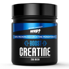 WUP Boost Creatine 40 Servis,%100 Mikronize Kreatin Monohidrat, Aromasız