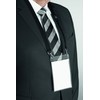 Durable Event Name Badge A6 with Black Lanyard, Pack of