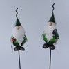 Gnomes On Rods, Connectors and Metal Garden Gnome Gnomes, 2er