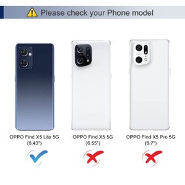 KANVOOS Handyhülle für Oppo Find X5 Lite 5G Hülle, Premium PU Leder Flip Klappbar Stoßfeste Schutzhülle [Kartenfächern], Wallet Case Hülle für Oppo Find X5 Lite 5G (Schwarz)