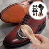 SOLUSTRE Electric Shoe Shine Kit - Mini Portable Handheld Shoe