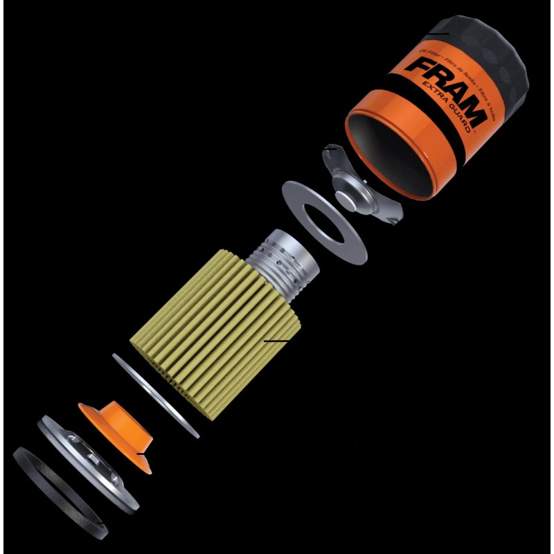 FRAM Extra Guard Oil Filter, PH10575, 10K Miles