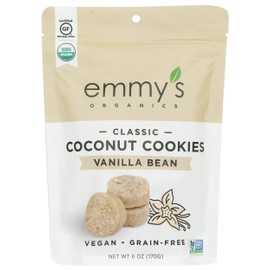 EMMYS Organic Vanilla Coconut Macaroons, 6 OZ