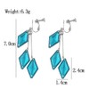 Sakilor Twisted Wonderland Twisted Jade Reach Floyd Leach Earrings Cosplay