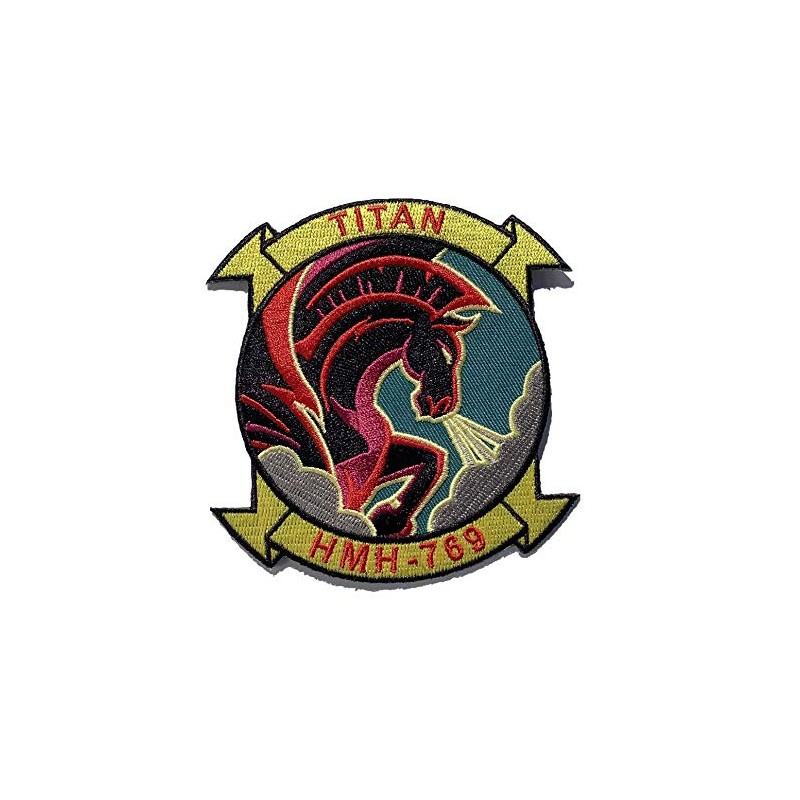 Squadron Nostalgia LLC HMH-769 Titan (Road Hogs) Patch – Sew