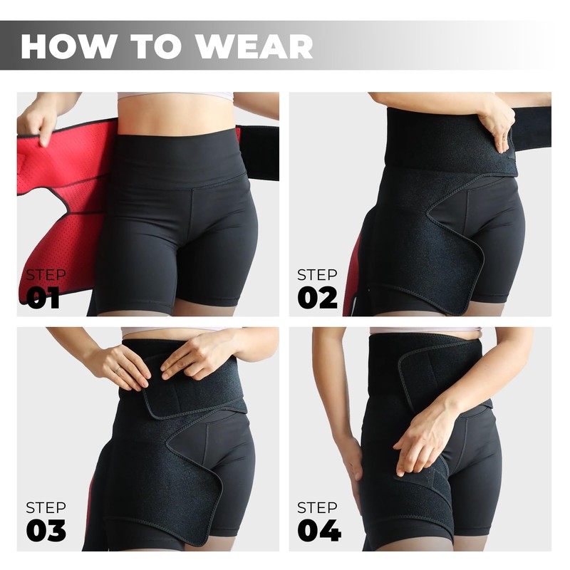 Astorn hip brace support right leg (large)