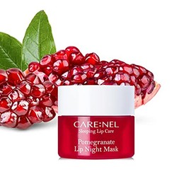 CARE:NEL Mascarilla Labial De Noche De Granada 5 G(Juego De 3)- Belleza Coreana Labios Todo El Día Brillo De Labios Granada-3Ea