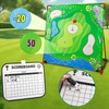 Joysweetoy Golf Chipping Game with Stand - 54"x 54" Golf