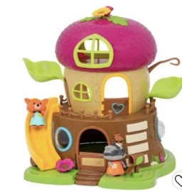 Acorn Li'l Woodzeez Acorn Play Treehouse Playset New