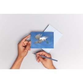Edition Colibri Peace Dove Lenticular Postcard with Interchangeable Image / Flip Image (10203)
