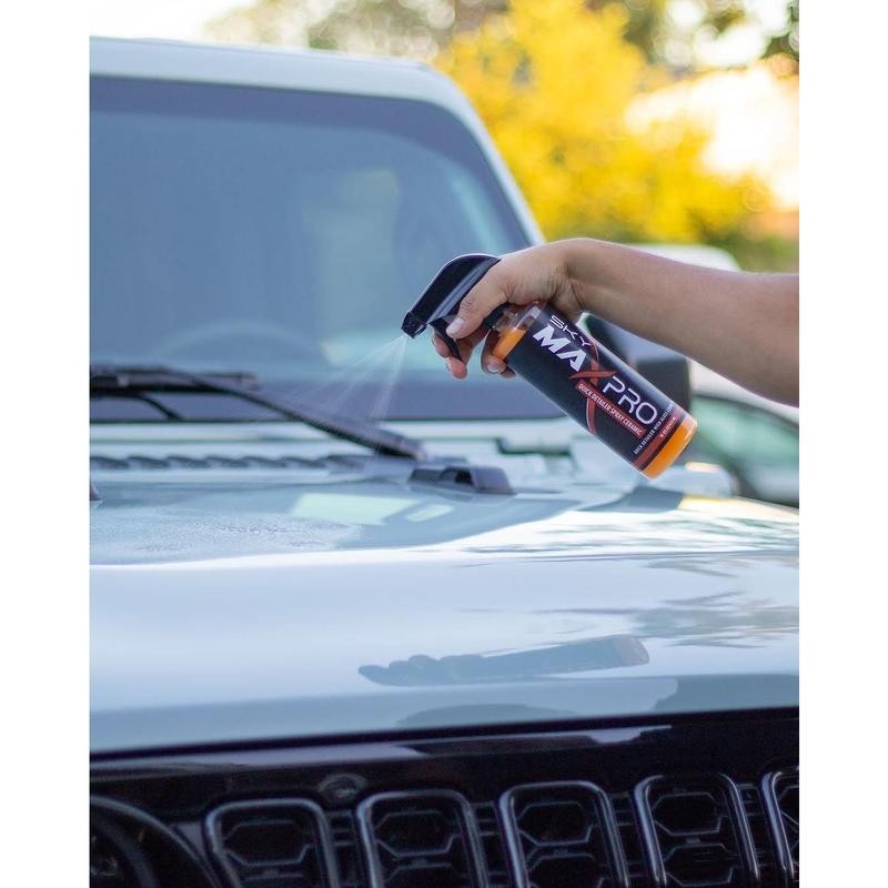 Quick Detailer Spray with Ceramic High Gloss Finish - Size: