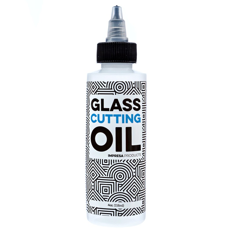 IMPRESA Glass Cutting Oil - Precision Twist Top for Extended