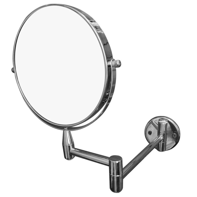 RUCCI | 1X/7X Magnifying Double-Sided Wall-Mounted Mirror (7.5"D x 17.5"L)