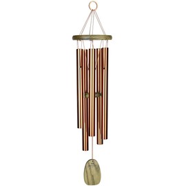 Woodstock Chimes Signature Collection, Woodstock Rainforest Chime, 25'' Bali World Music Wind Chimes for Outdoor, Patio, Home or Garden Décor (RFCB)