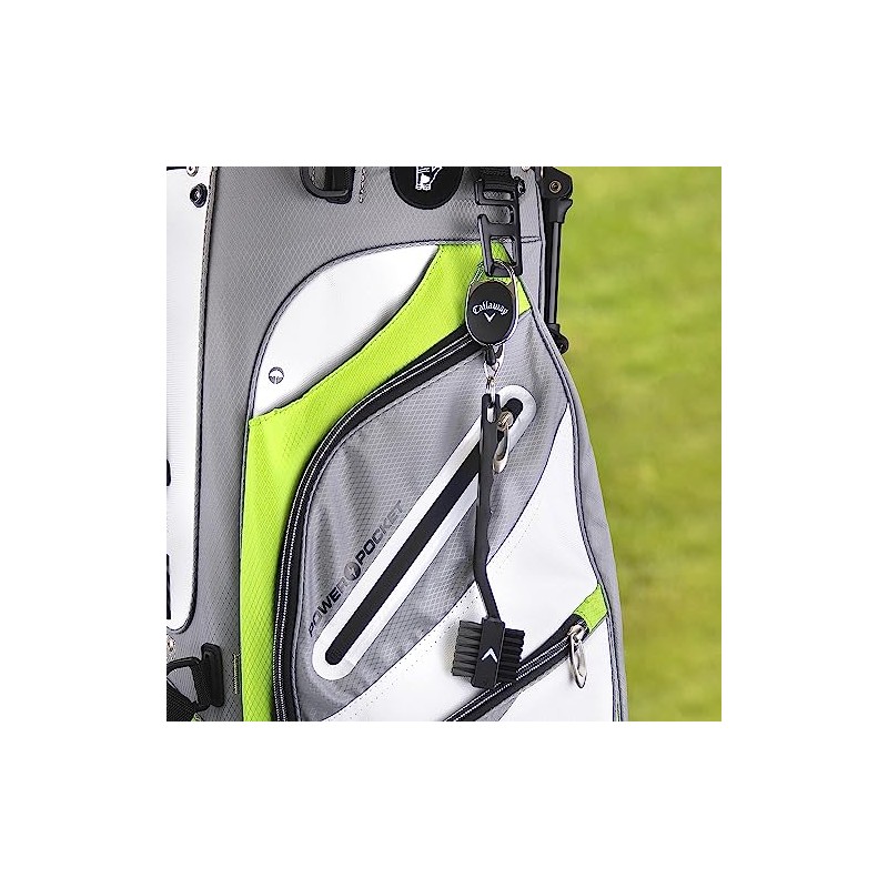 Callaway Golf Club Brush with Carabiner Keychain