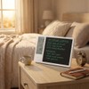 10-Inch Rechargeable LCD Calendar Notepad with Digital Clock Temperature and