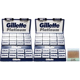 Gillette Platinum Razor Blades and 20 Matches