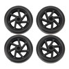 4Pcs Luggage Wheel Suitcase Wheels Universal Wheel Caster Wheel PVC