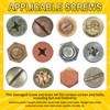 33 PCS Screw Extractor Set, HSS 6542 Titanium Stripped Screw